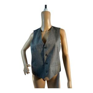 Gioberti Men's Formal Suit Vest Fit for Business or Casual Dress Gray Size 18